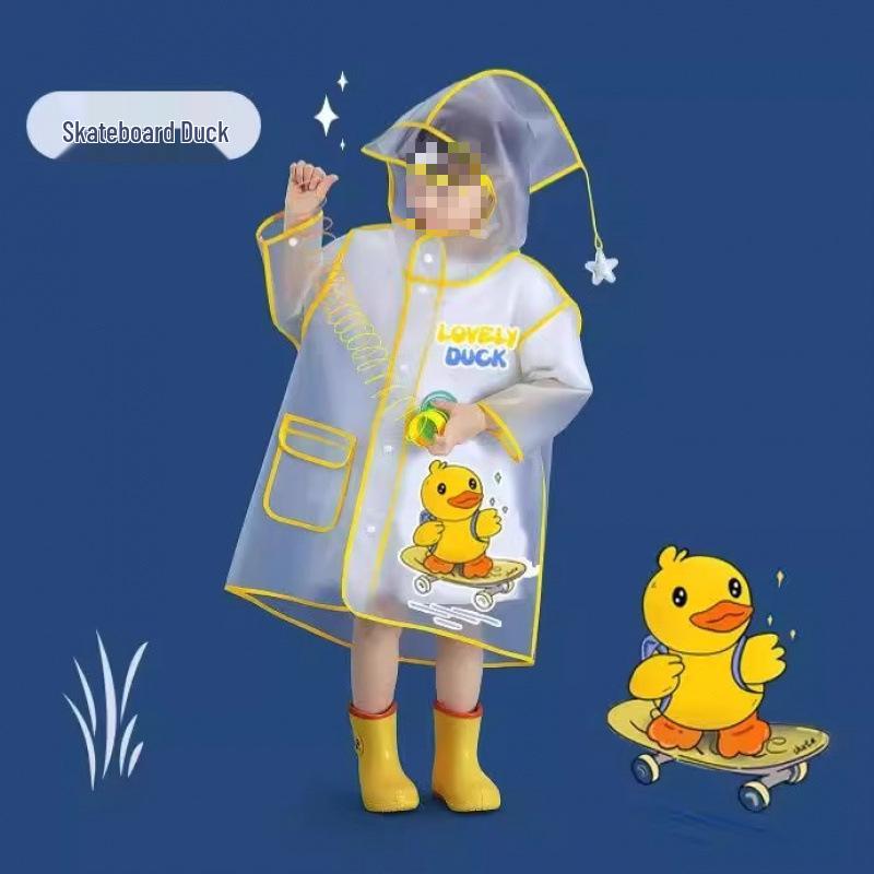 Kinder Sturmregenmantel und Stiefel Set – Wasserdichter Anzug für Kindergarten- und Grundschüler