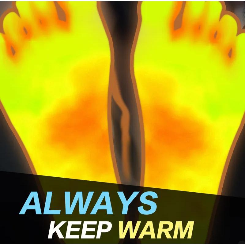 Heated Socks, Self Heating Socks for Men Women,Massage Anti-Freezing for Fishing Camping Hiking Skiing and Foot Warmer