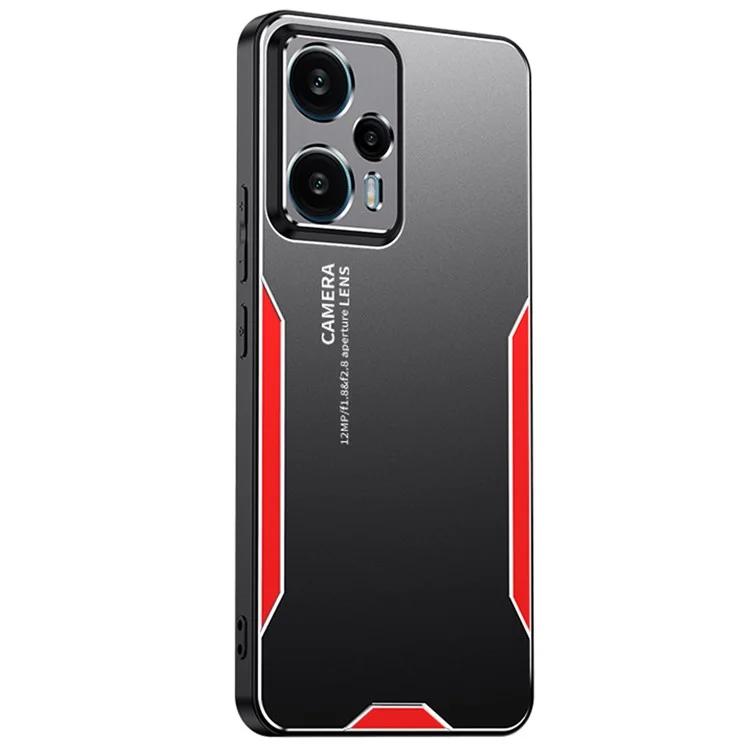 

Для Xiaomi Redmi Note 12T Pro 5G чехол для телефона Металл + ТПУ + ПК с защитой от падения