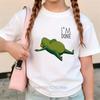Teenager Frog Graphic Print Tshirts for Boys Girls Summer Kids Casual Fashion Short Sleeve Tops Children Colorful ONeck Tees