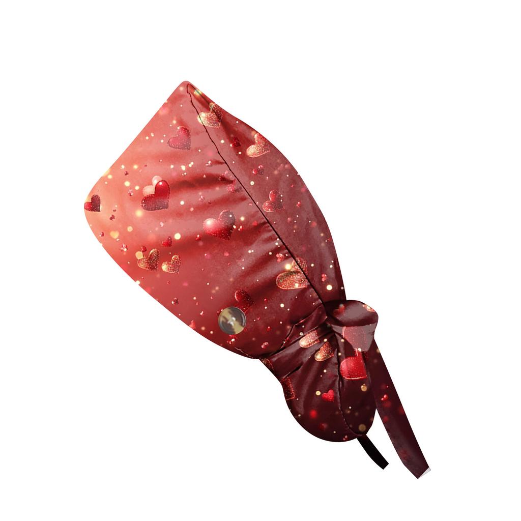 Pracovní čepice s módním potiskem, ležérní dámská čepice do culíku, čepice Wash, čepice Baotou