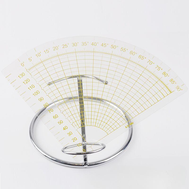 1Pc Tailor Sewing Tools Patchwork Scrapbook Circle Fan Ruler Craft