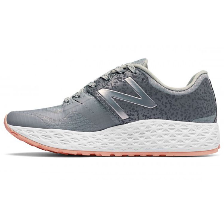 New Balance Nb Fresh Foam Series Athletic Trend Fabric Low-Top Marathon Running Shoes Women sneaker Silver WVNGOSL