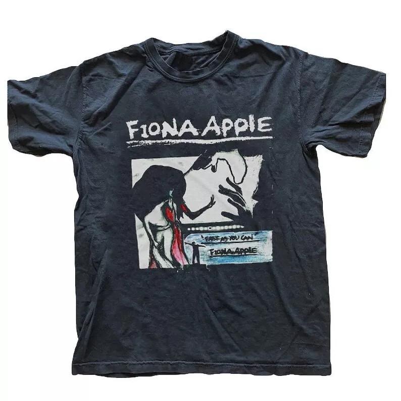Vintage Style Fiona Apple Poster Shirt Unisex Concert S5XL R234 XXL