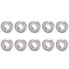 10Pcs Miniature Ball Bearings Stainless Steel High Speed Equipment Parts S6205ZZ 52x25x15mm