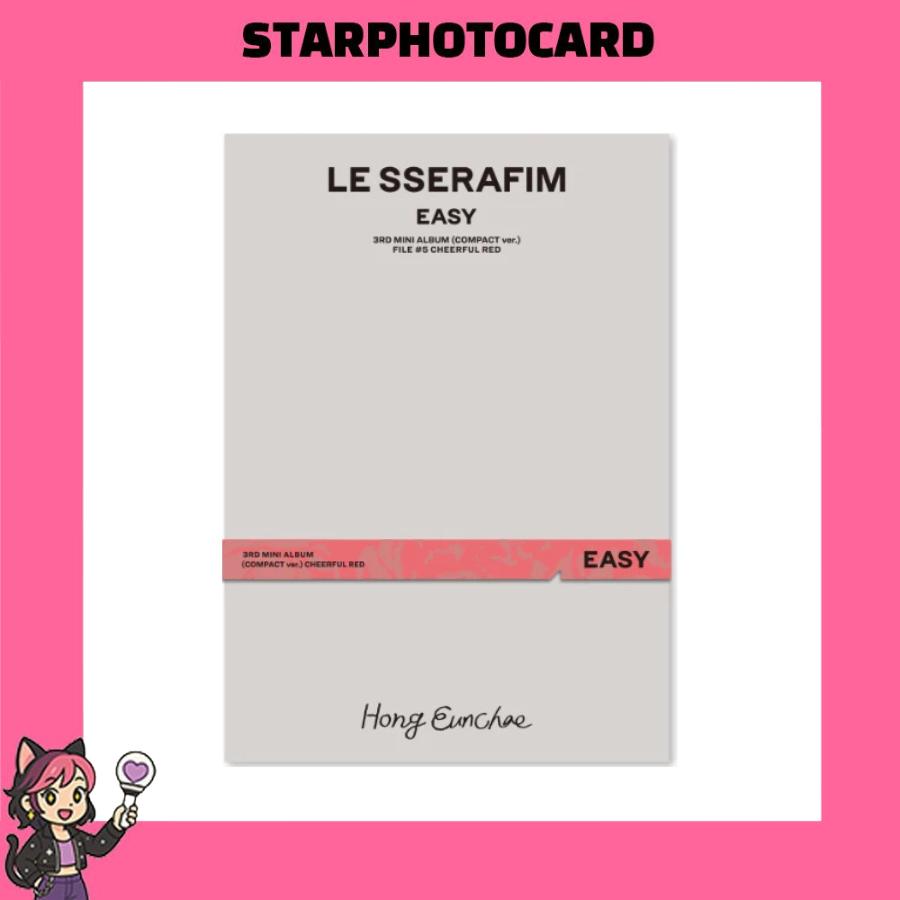 

[В НАЛИЧИИ] LE SSERAFIM 3-й мини-альбом EASY COMPACT EUNCHAE