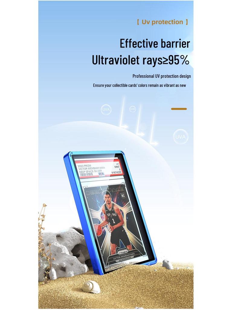 Cross-Border Graded Card Sleeve: Non-slip, Dustproof, Magnetic Snap, Drop-proof