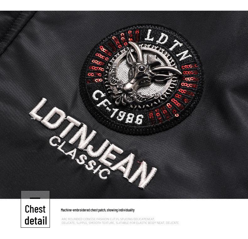 Men's Korean Style Winter Hooded Cotton Jacket - Trendy Padded Coat for All Ages