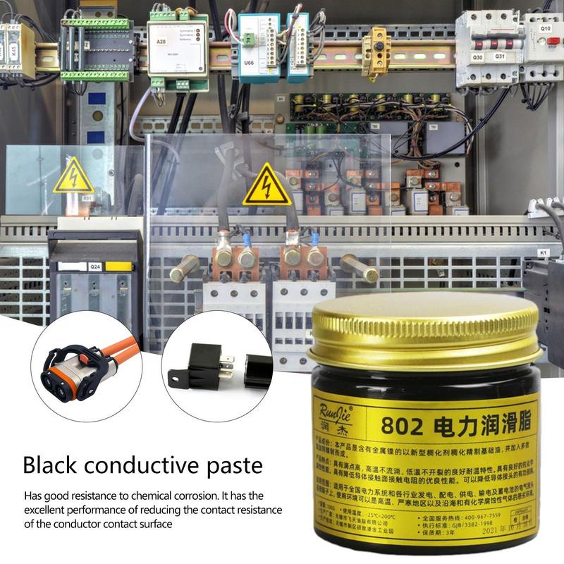 100ml mazivo na elektrické kontakty Dielektrické mazivo Mazací vlastnosti Vysoký bod skápnutí pro rozvod energie