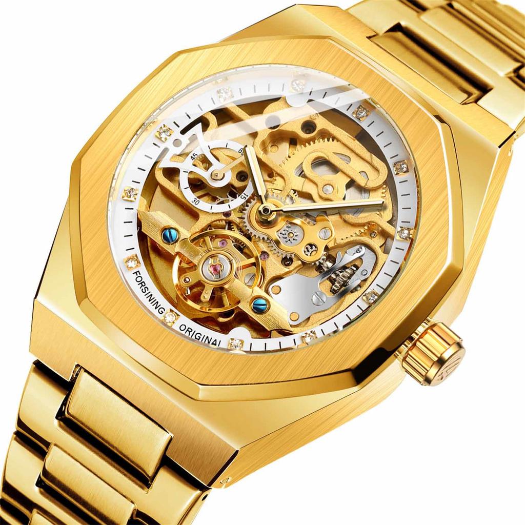 Men's Waterproof Luminous Running Alarm Clock Watch
