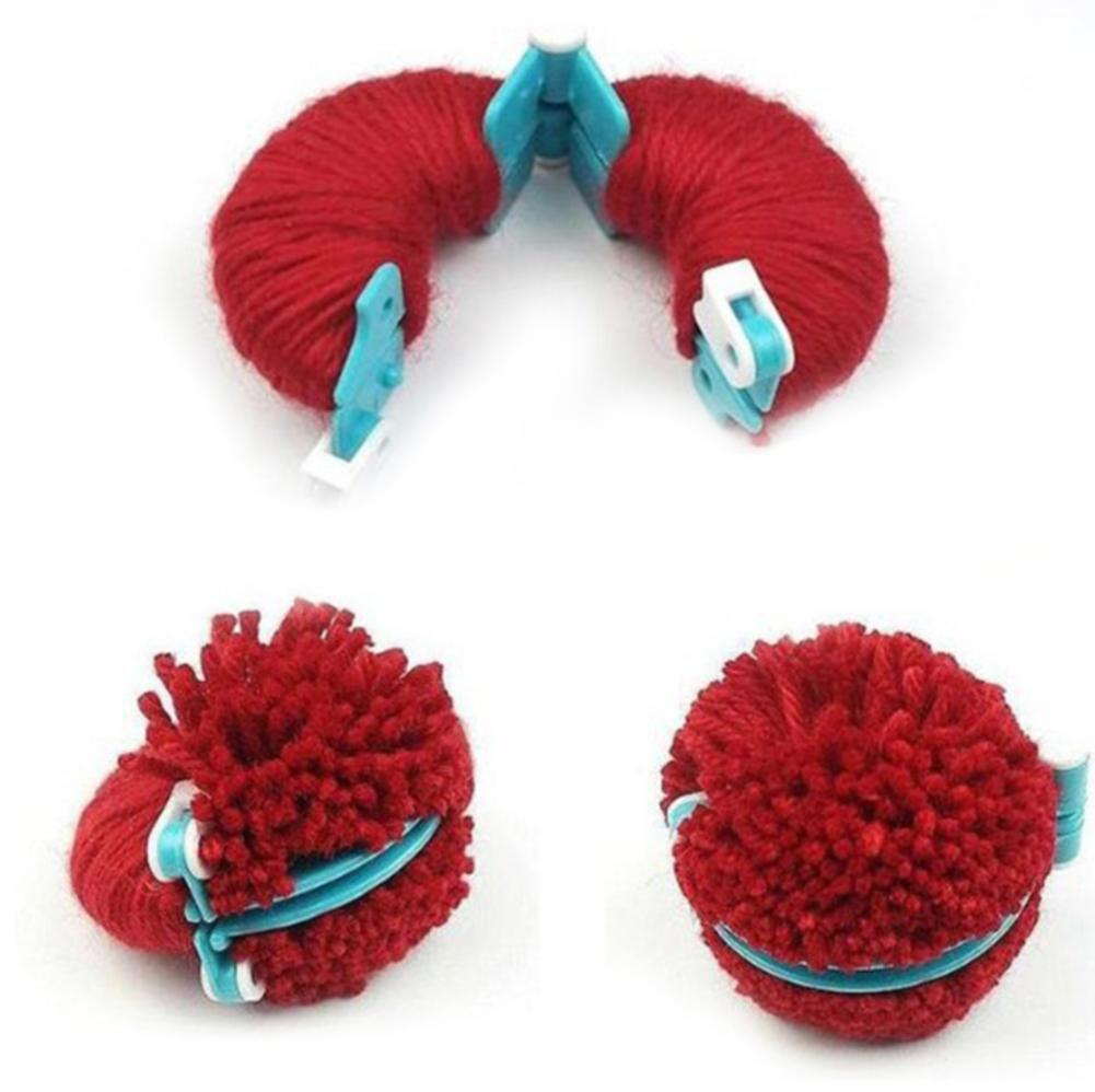 8pcs Wool Ball Maker Knitted Tools Yarn Pompon Wool Plush Ball Set Fluff Ball Wool Ball Production Tools Pompoms