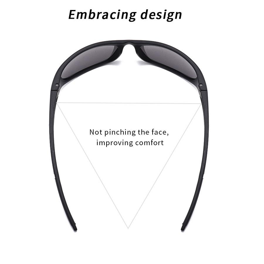 Fashion Polarized Sunglasses Men Women Cycling Running Fishing Sun Glasses Pochromic Outdoor Glasses