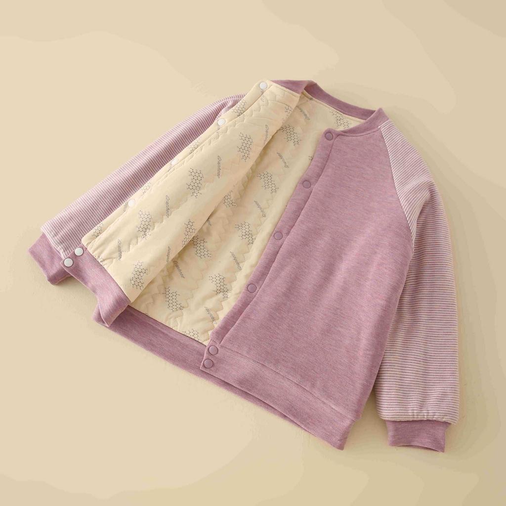 Children's Four-Layer Cotton Coat with Wool Lining - Warm, School Uniform Jacket for Boys and Girls