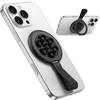 Silicone Suction Cup Phone Ring Holder Foldable Cell Phone Grip Stand Phone Stand  Smooth Surface