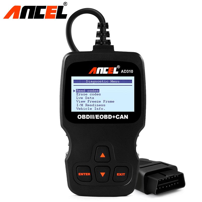 Ancel AD310 OBD2 Сканер кодов неисправностей двигателя автомобиля
