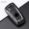 Abs Carbon Fiber Style Car Key Case Cover For Bmw 1 3 5 7 Series X1 X3 X4 X5 F10 F15 F16 F20 F30 F18 F25 M3 M4 Accessories Fob