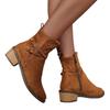 Autumn and winter women's shoes Martin boots luxury European high-end big-name Chelsea 