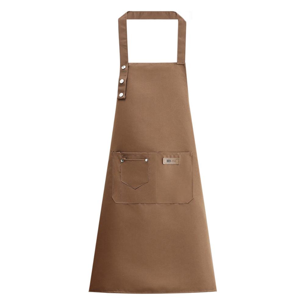 New Fashion Kitchen Aprons for Woman Men Chef Work Apron for Grill Restaurant Bar Shop Cafes Beauty Nails Studios Uniform