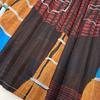 PLEATS PLEASE PP14-JG145 Multicolor Gradient Pleated Long Skirt skirt 2 multicolorUsed