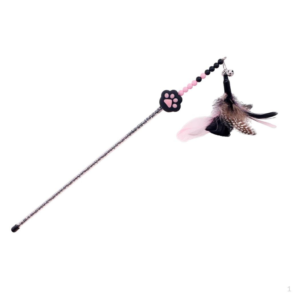 Cat Teaser Stick Interactive Rod for Pounce Indoor Cats