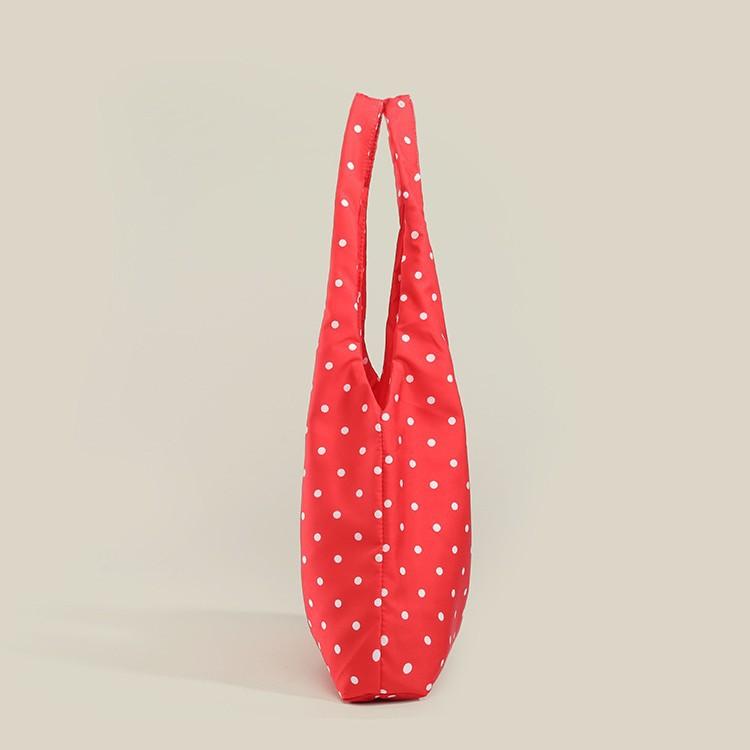 Korean-style ins red polka dot underarm bag for women, new summer model, large-capacity shoulder bag, daily commuter bag