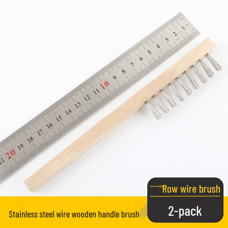 Steel Wire Brush for Rust Removal, Polishing, and Cleaning