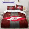 Spartak Moscow Gleam Bedding Quilt Set Quilt Cover Pillowcase Home Decoration Birthday Gift (1 * duvet cover + 2 * pillowcase, without core)
