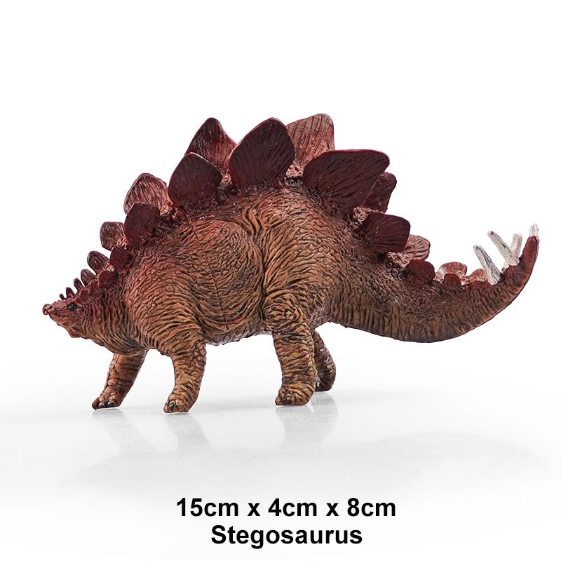 Simulation Jurassic Dinosaur Actionfiguren Dino Park Carnotaurus Ankylosaurus Tyrannosaurus Rex Modell Dekoration Spielzeug Kinder Geschenk