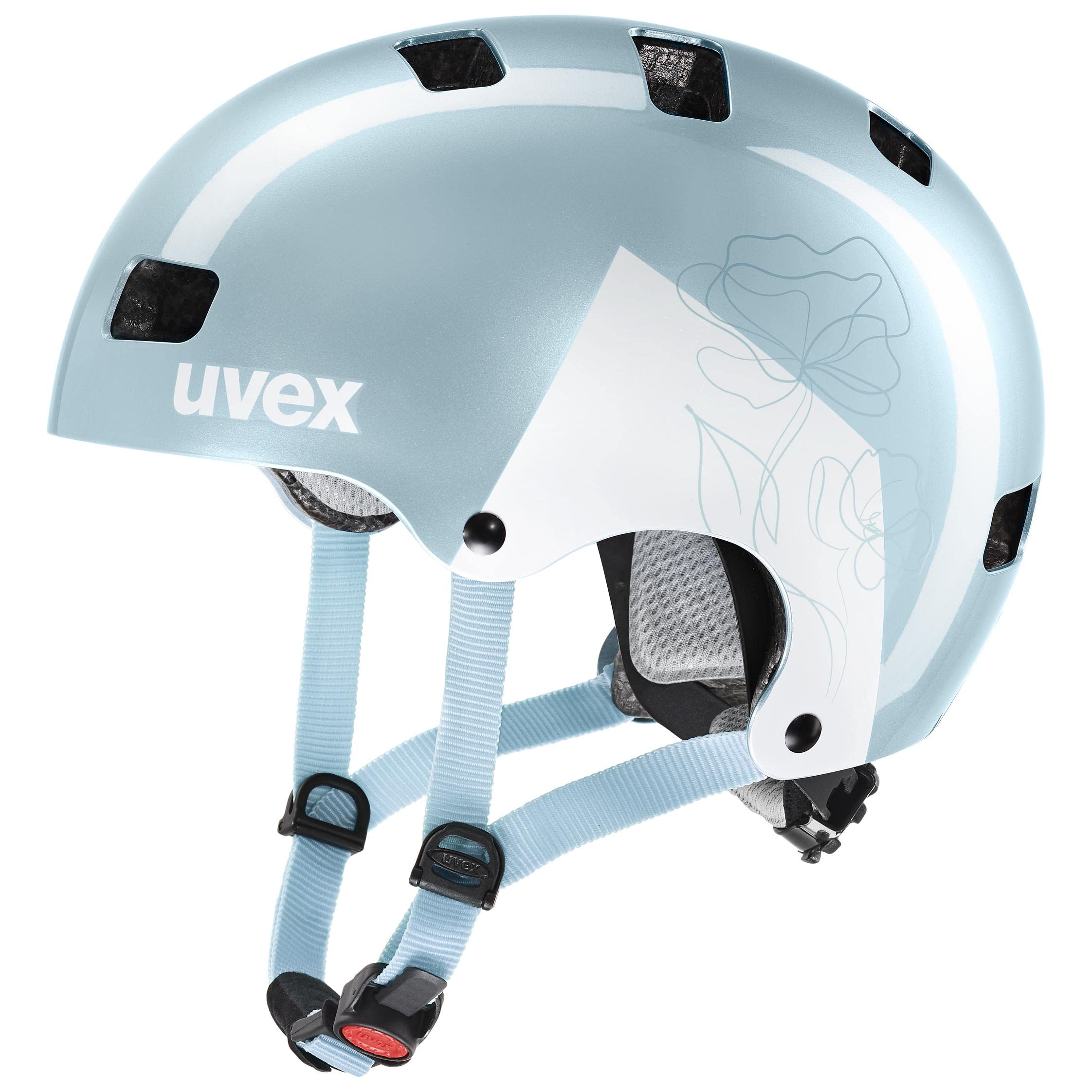 

uvex Bicycle Durable Hard Adjustable CE Kid 3 cm Kids Helmet, Shell, Size, Certified, / 51-55