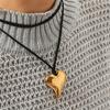 Geometric Irregular Pendant Necklace, Light Luxury High-end Style, Instagram Clavicle Chain, Titanium Steel Jewelry