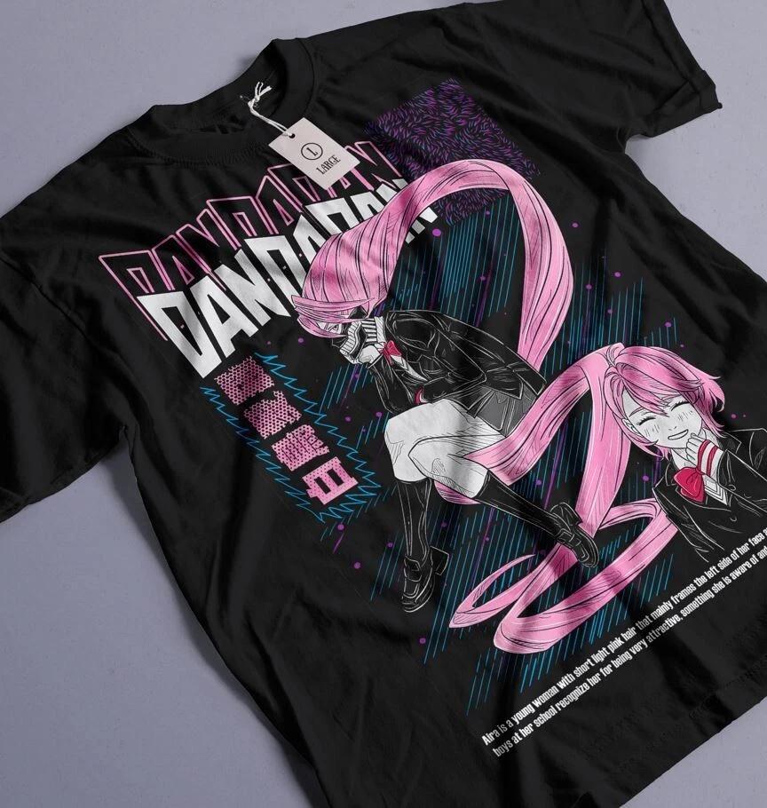 Dandadan Okarun Tshirt Okarun Momo Ayase Gift black Anime Gift Shirt All Size S