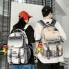 Large Capacity Student Schoolbag Unisex Printed Backpack