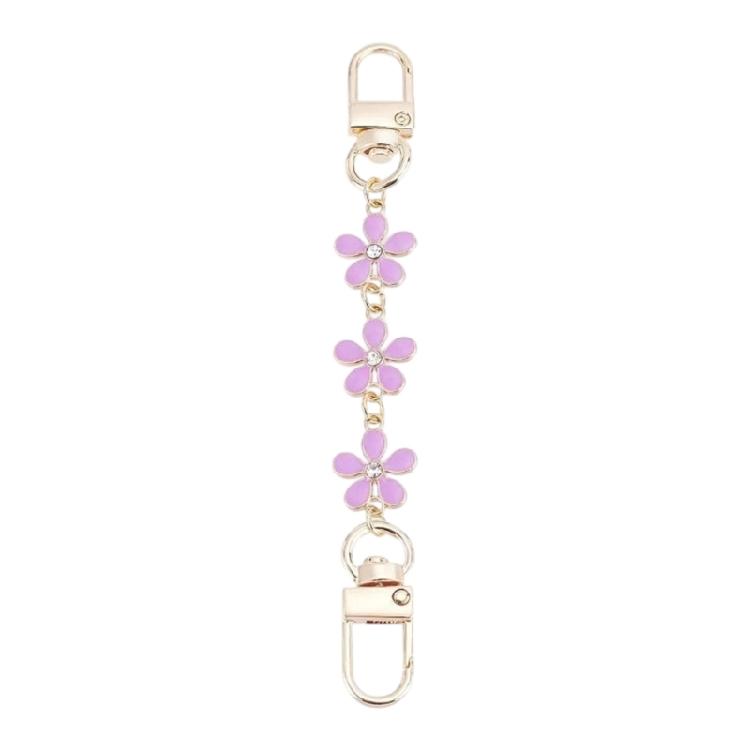 Sturdy Alloy Flower Charm Extender Chain Corrosion Resistant Adjustable Jewelry For Sensitive Skin Outfits