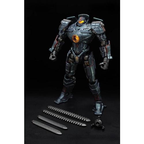 SYXLCYGJ EMPIRE SKU STUDIO Pacific Rim 13cm Gypsy Danger Light-Up Version Pre-Colored Plastic Model Kit