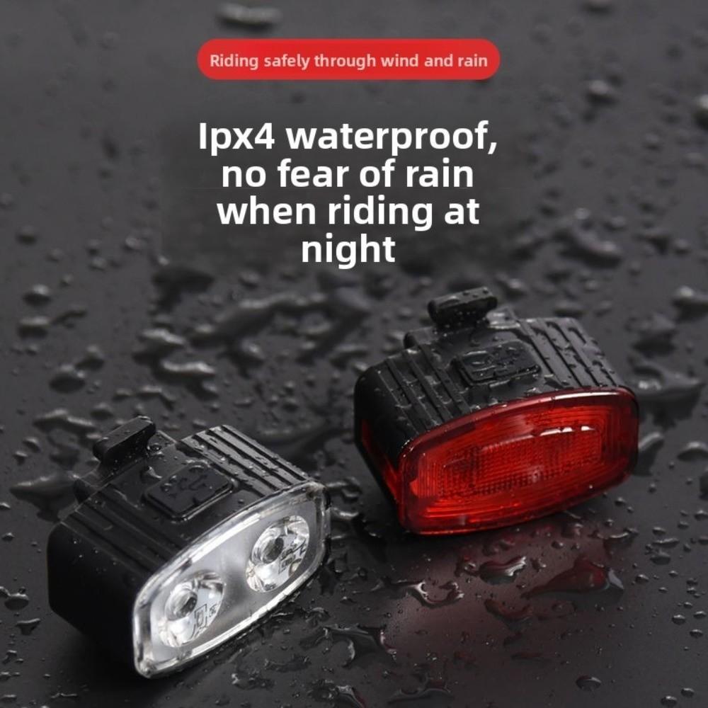 Easy To Install Bicycle Light USB Rechargeable Cycling Lamp New LED Bike Light Night Riding