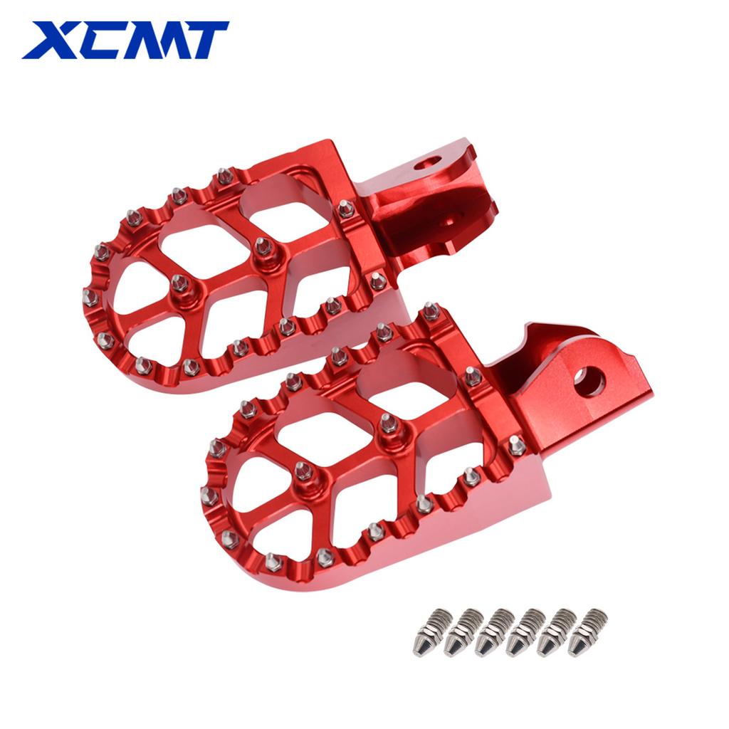 Accessories CNC Footrest Footpegs Foot Pegs Rests Pedal For HONDA CRF150F CRF230F CRF150 CRF230 F CRF 150F 230F 230 F 2003-2023