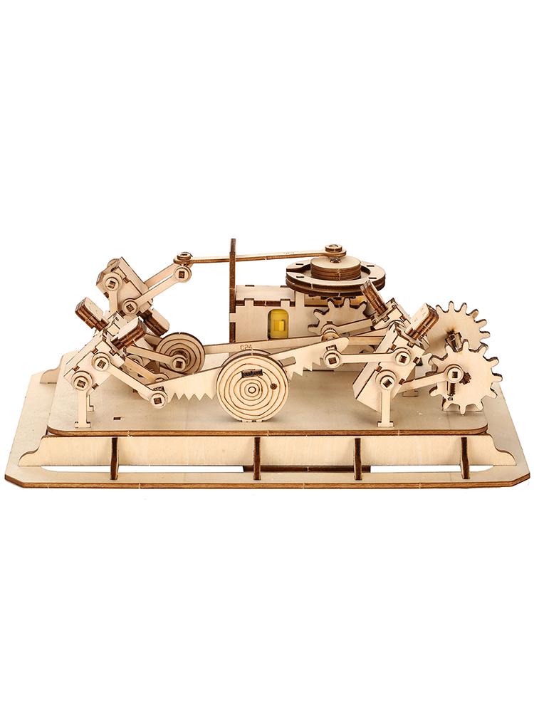 3D Wooden Puzzle, Scale Model,DIY Model Kit, Handcraft Gift,Home Decoration,Mechanical Model Kit, Building Toy