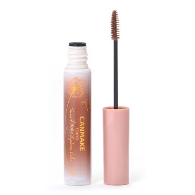 CANMAKE Smart Mini Eyebrow Color 01 Usual Brown Brush Waterproof Washes Off with Hot Water 1 Piece Ultra-thin (x 1)