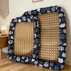 Summer Cool Bamboo Woven Mat Cooling Pad For Cats Pet Supplies Cat Bed Dog Bed Universal For Small Dogs Kitten Basket Mat