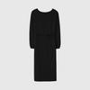 Lor Seoul Women Soft Midi Dress Black Pvop260404