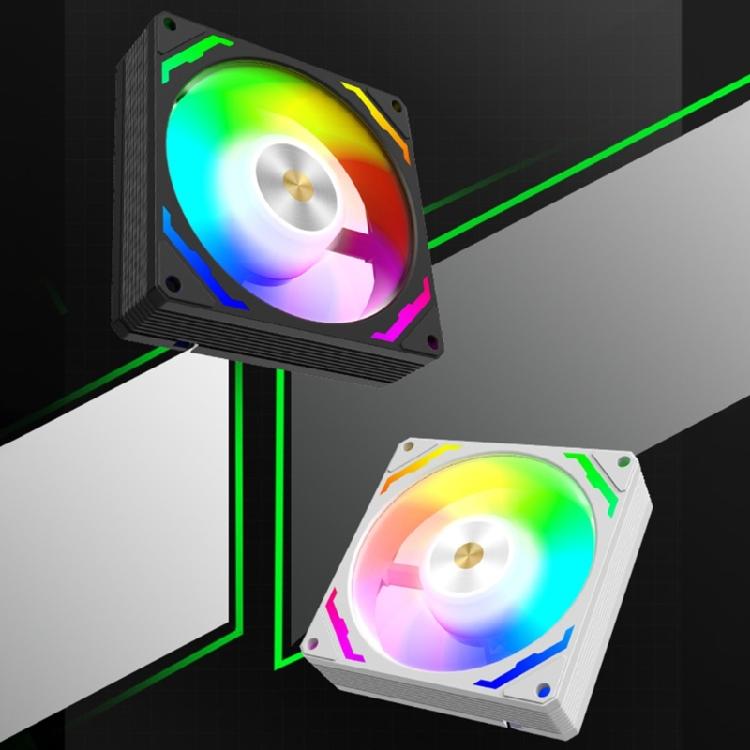 90mm ARGB LED Fan With PWM Control  ARGB LED Lights Optimal Airflows For Home Offices Desktop Case Fan