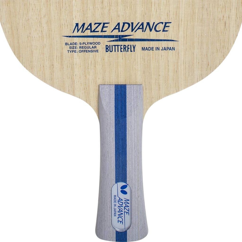 Butterfly Mace Advanced FL 37141 Shakehand Table Tennis Blade 157 X 150mm Rack, Size