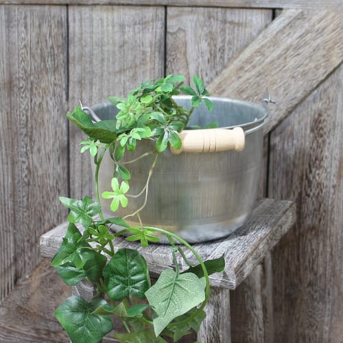 Matsunoya Japanese-made tin bucket (large)