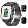 Rugged and Durable Military Smartwatch 1500mAh Battery 30-day Blouetooh Call multi-functionality,LED Flashlight 150sports Modes Android iPhone.