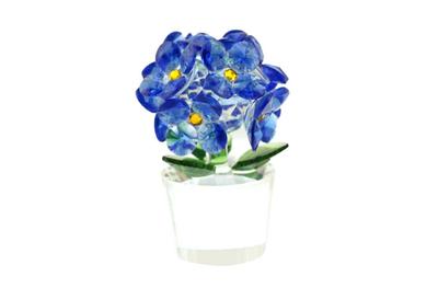 Navire Compact Crystal Hydrangea Figurine