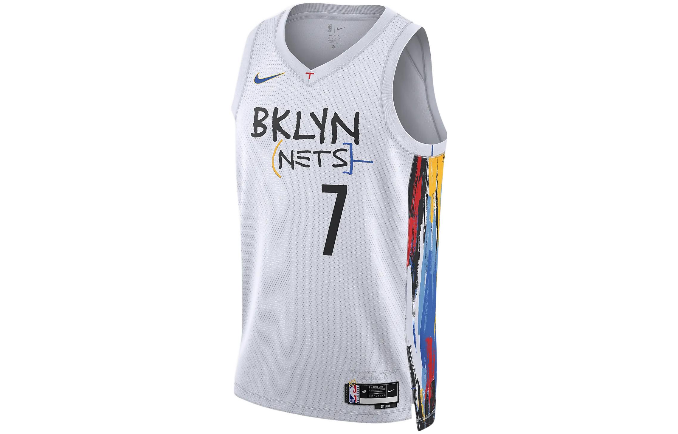 Nike Nba Kevin Durant Brooklyn Nets Dri Fit Jersey DO9585-102 XXL