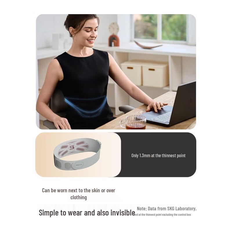 SKG K1 Menstrual Warming Waist Belt CN plug (adapter included)