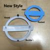 New Style Front Emblem Badge Rear Trunk Badge for Nissan Sentra Qashqai Versa Altima Rogue Sport Nismo GTR Almera Xterra Badge