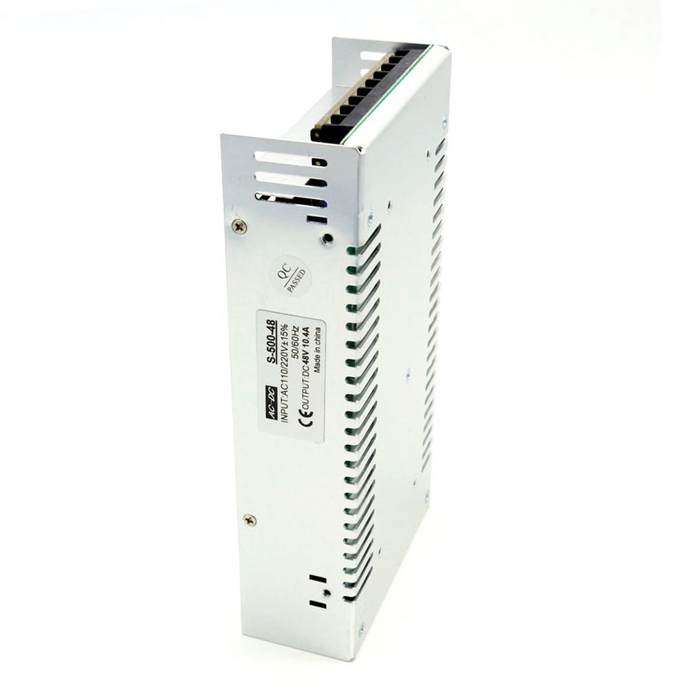 AC 100-240V To   48V 7.5A 360W  Voltage   Regulated Switching Power-Supplys Adapter Converter for Strips Light Camera Computer Project Radi
