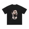 Leo Messi Superestrella del Fútbol Argentino Camiseta Gráfica Algodón Unisexs Unisexs Camiseta Streetwear Vintage